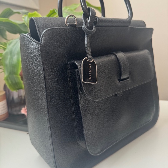 💯Auth. Gucci leather Handbag - Picture 14 of 17